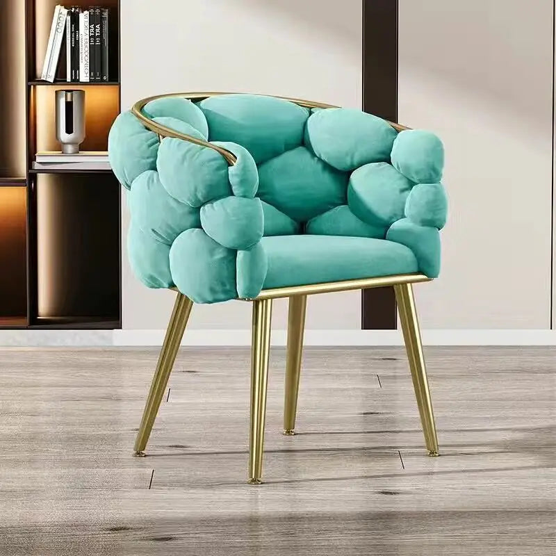 Nordic Vanity Chair Girls Comfortable Bedroom Living Room