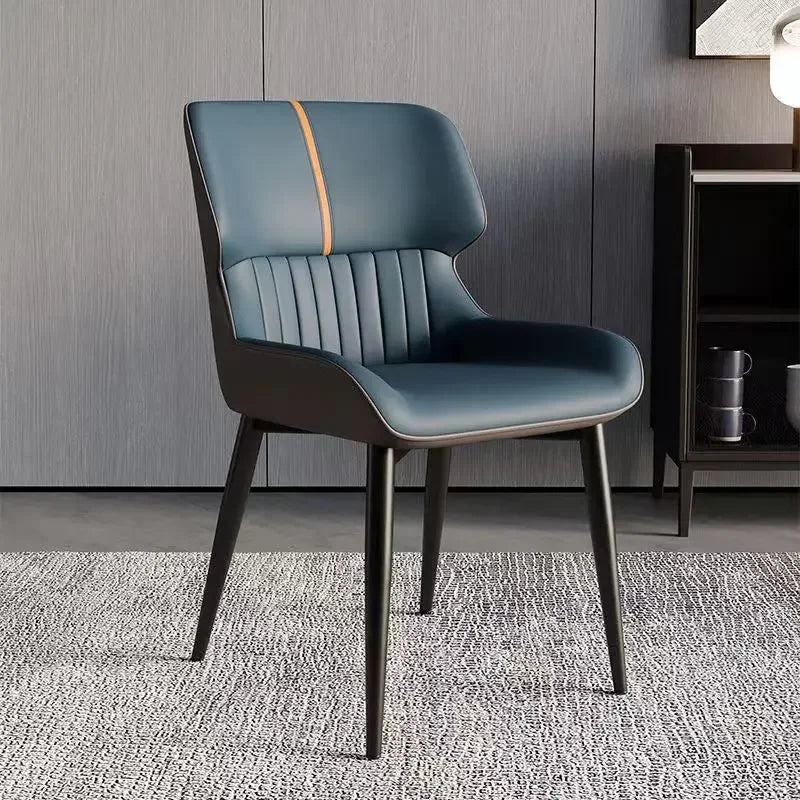 Nordic restaurant chair family dining table luxury armchair