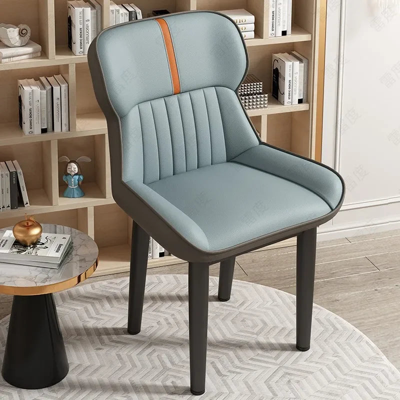 Nordic restaurant chair family dining table luxury armchair