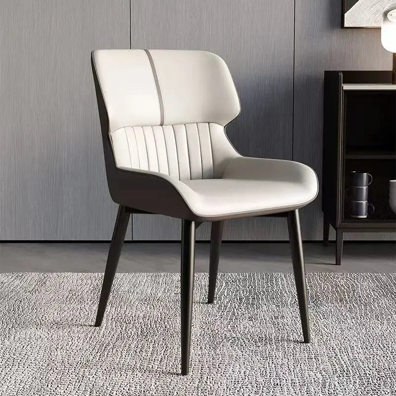 Nordic restaurant chair family dining table luxury armchair