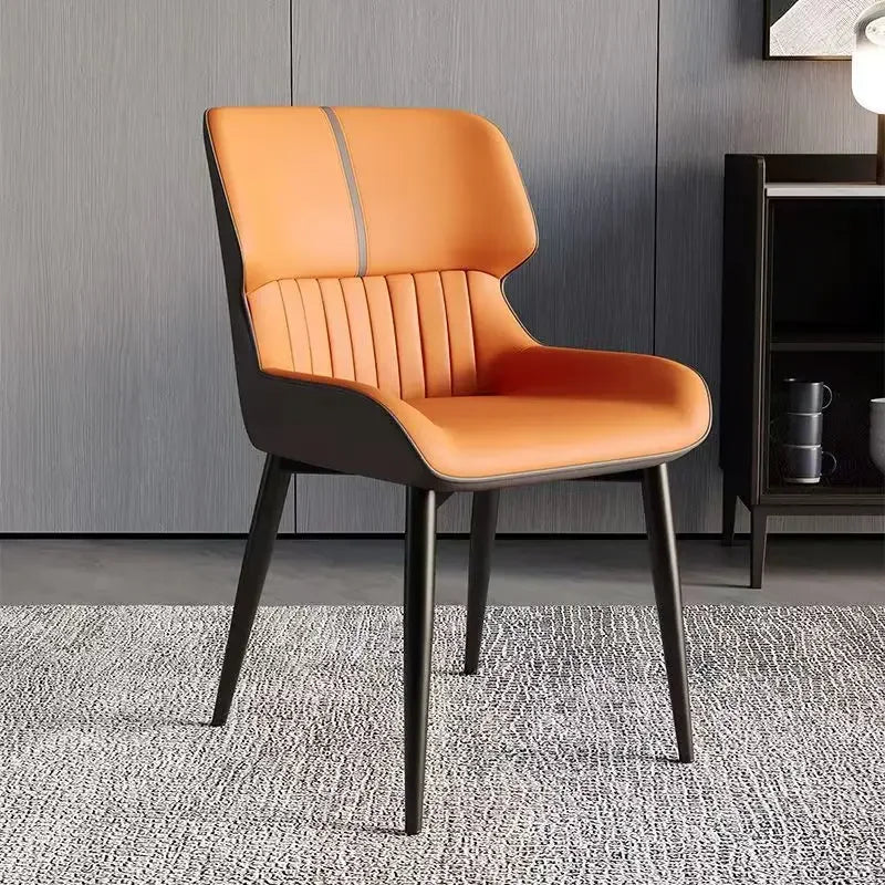 Nordic restaurant chair family dining table luxury armchair