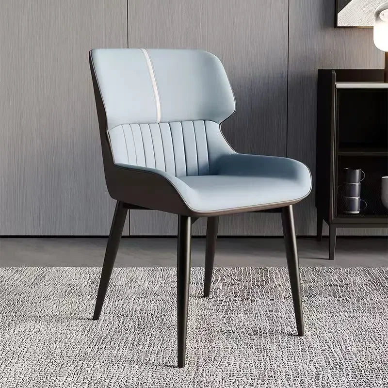 Nordic restaurant chair family dining table luxury armchair