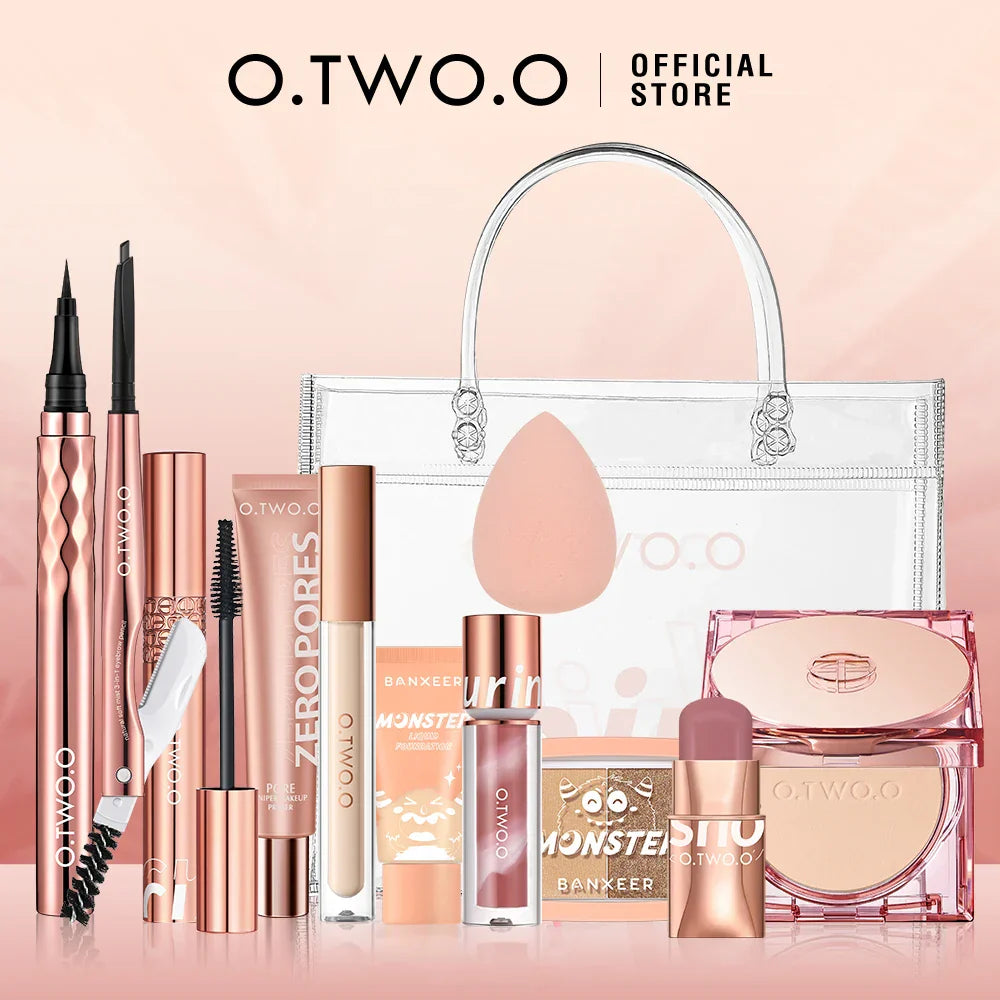 O.TWO.O 12pcs/set Face Powder Eyeliner Pencil Lasting Eyebrow