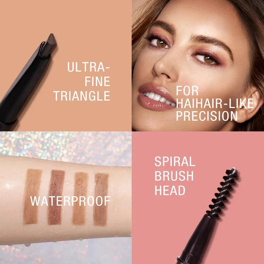 O.TWO.O Mascara Eyebrow Pencil Makeup Set Waterproof Long-lasting