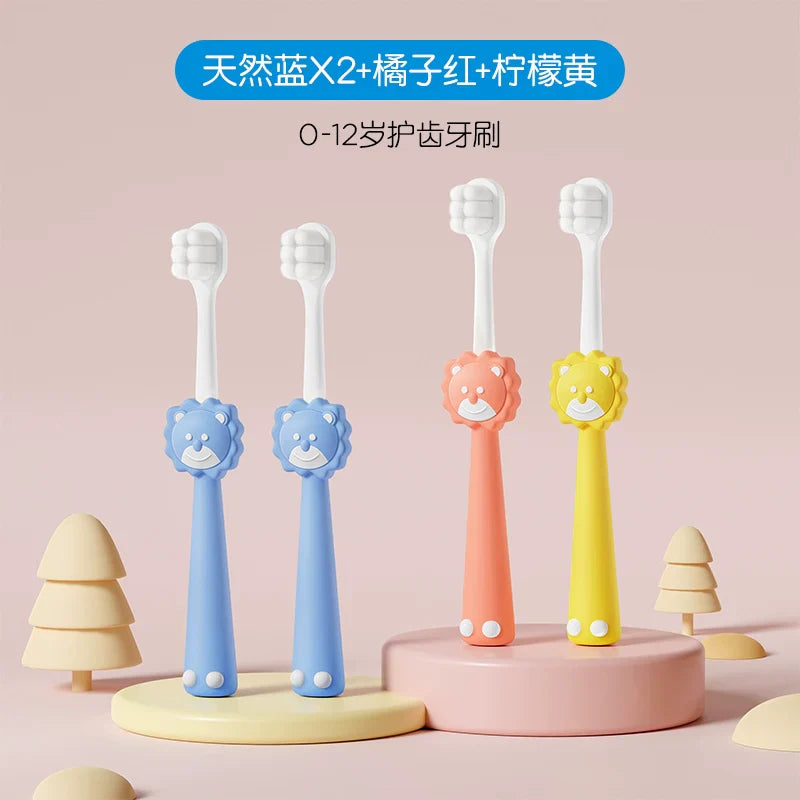 Children's Toothbrush Soft Fur Baby 0-1 1-2 to