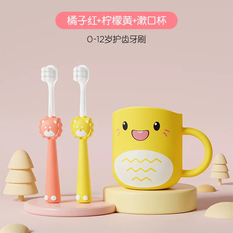 Children's Toothbrush Soft Fur Baby 0-1 1-2 to