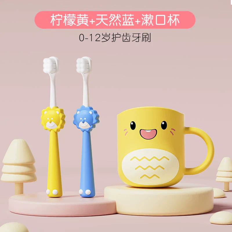 Children's Toothbrush Soft Fur Baby 0-1 1-2 to