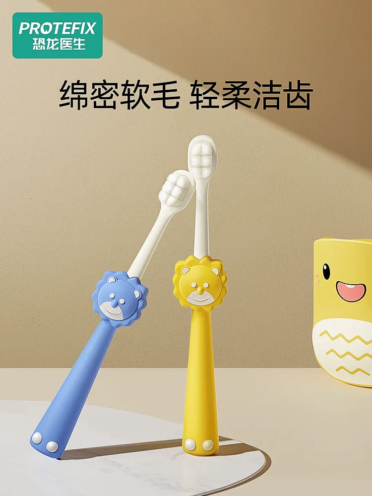 Children's Toothbrush Soft Fur Baby 0-1 1-2 to
