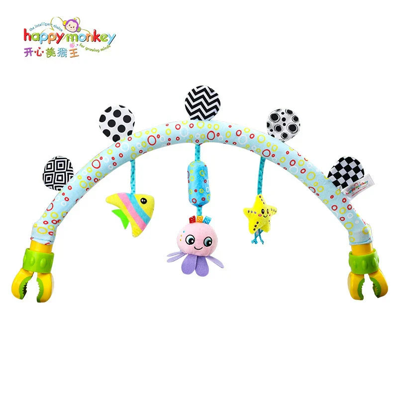 Sozzy Baby Stroller Clip Crib Hanging Bed Bell