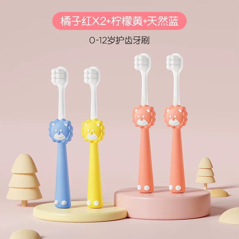 Children's Toothbrush Soft Fur Baby 0-1 1-2 to