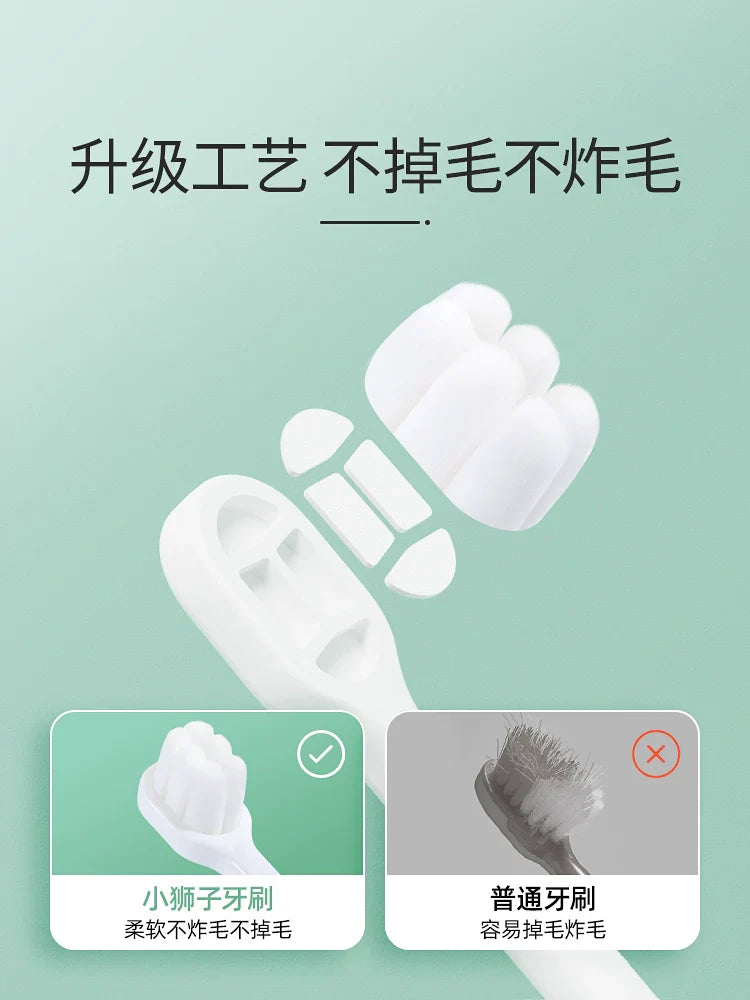 Children's Toothbrush Soft Fur Baby 0-1 1-2 to