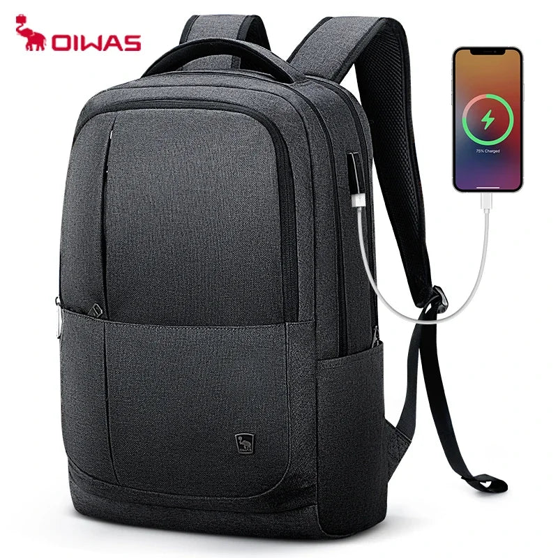 OIWAS 17 Inch Laptop Backpack With USB Charging