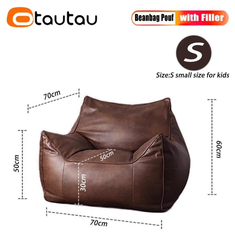 OTAUTAU Children S Size Bean Bag Armchair