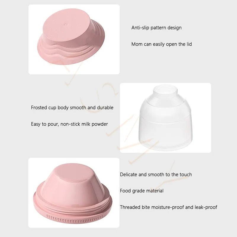 Oberni baby milk powder box/portable food storage box/outside