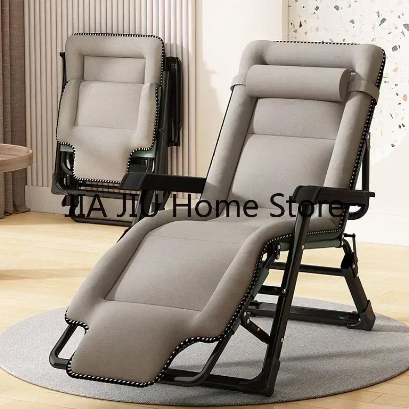 Office Beach Chaise Lounge Relaxing Folding Balcony Lazy