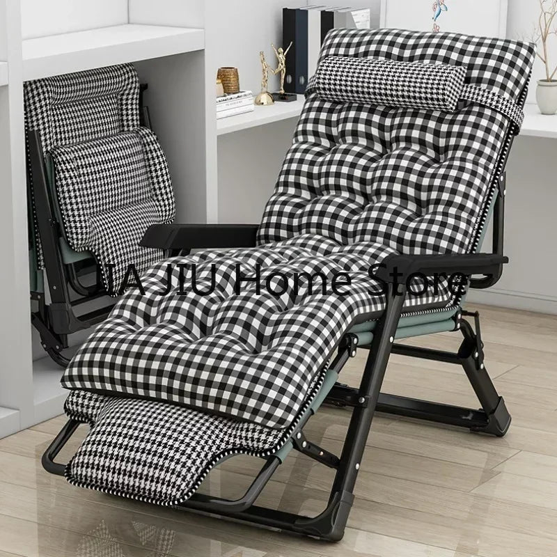Office Beach Chaise Lounge Relaxing Folding Balcony Lazy