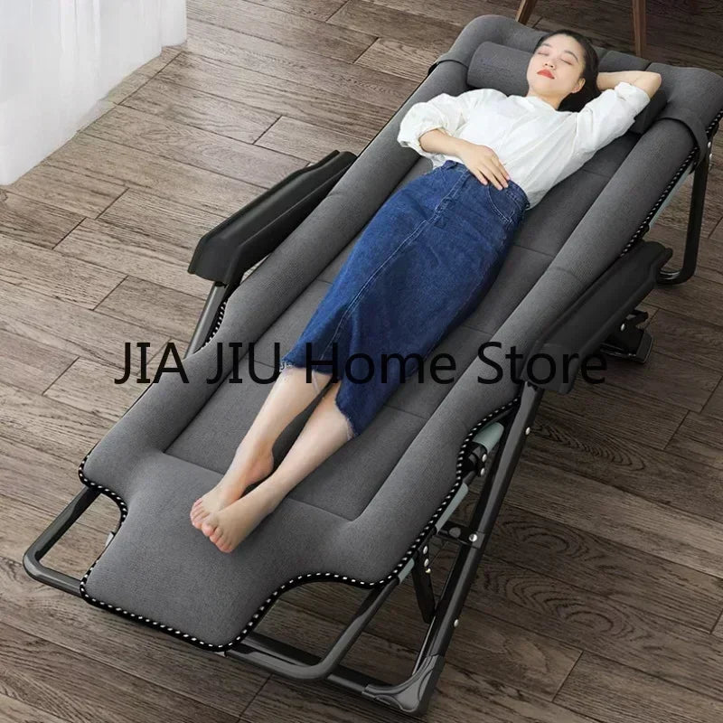 Office Beach Chaise Lounge Relaxing Folding Balcony Lazy