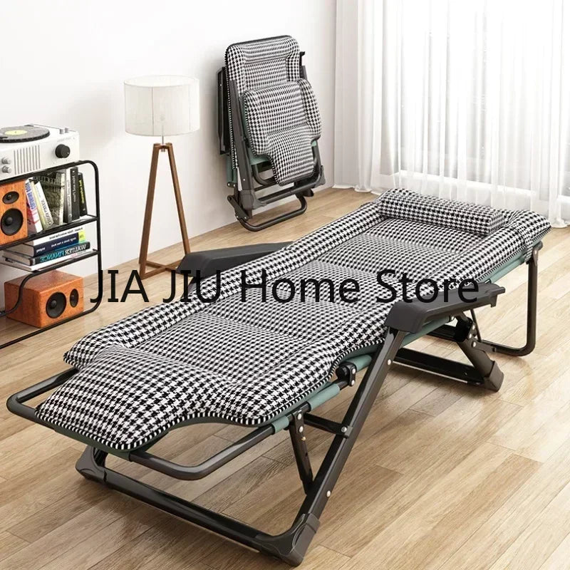 Office Beach Chaise Lounge Relaxing Folding Balcony Lazy