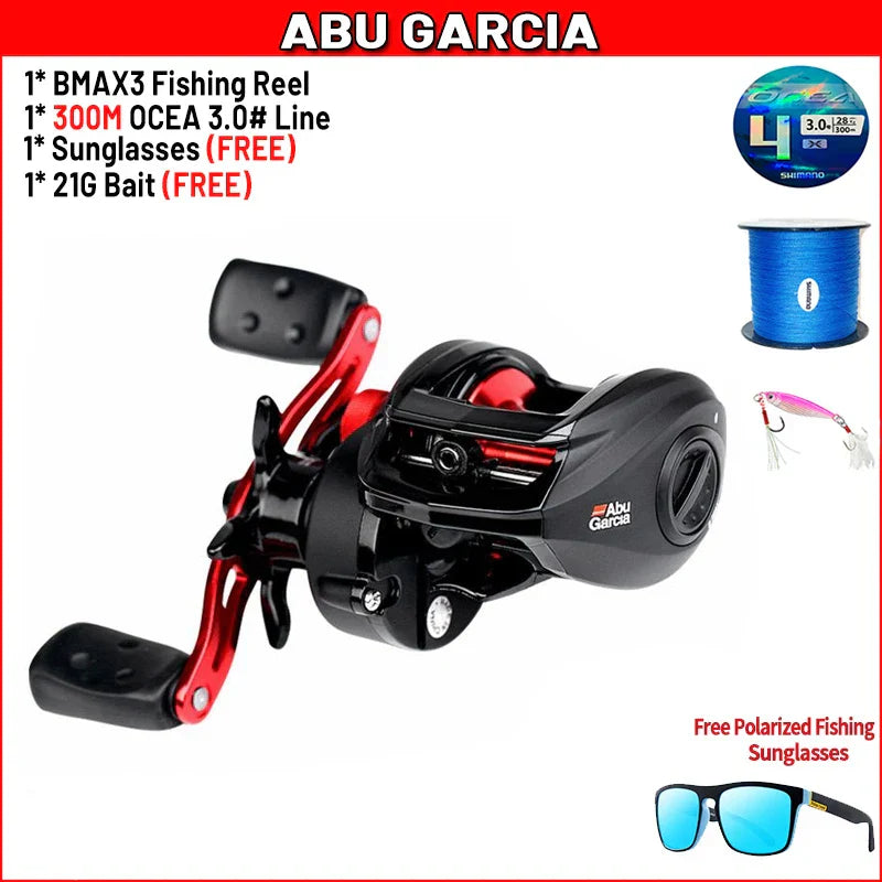 Original Abu Garcia Black Max3 Right Left Hand