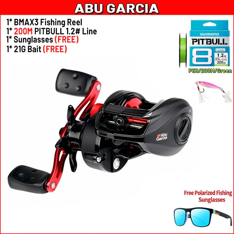 Original Abu Garcia Black Max3 Right Left Hand