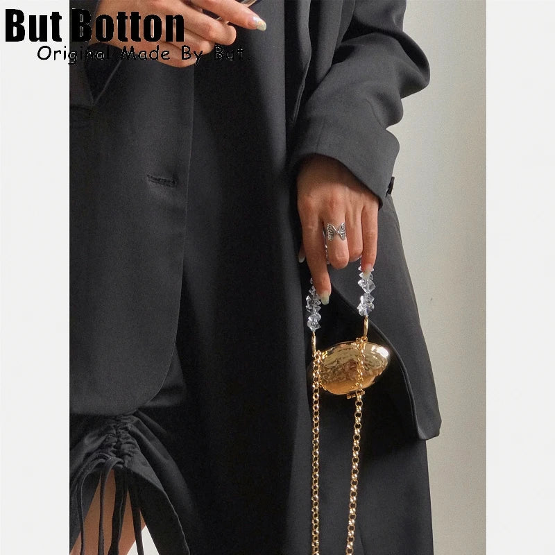 Original Fashion Silver Small Shell Bag Women girl
