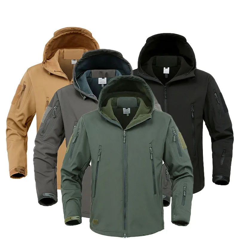 Oulylan Windproof Military Shark Skin Soft Shell Jacket