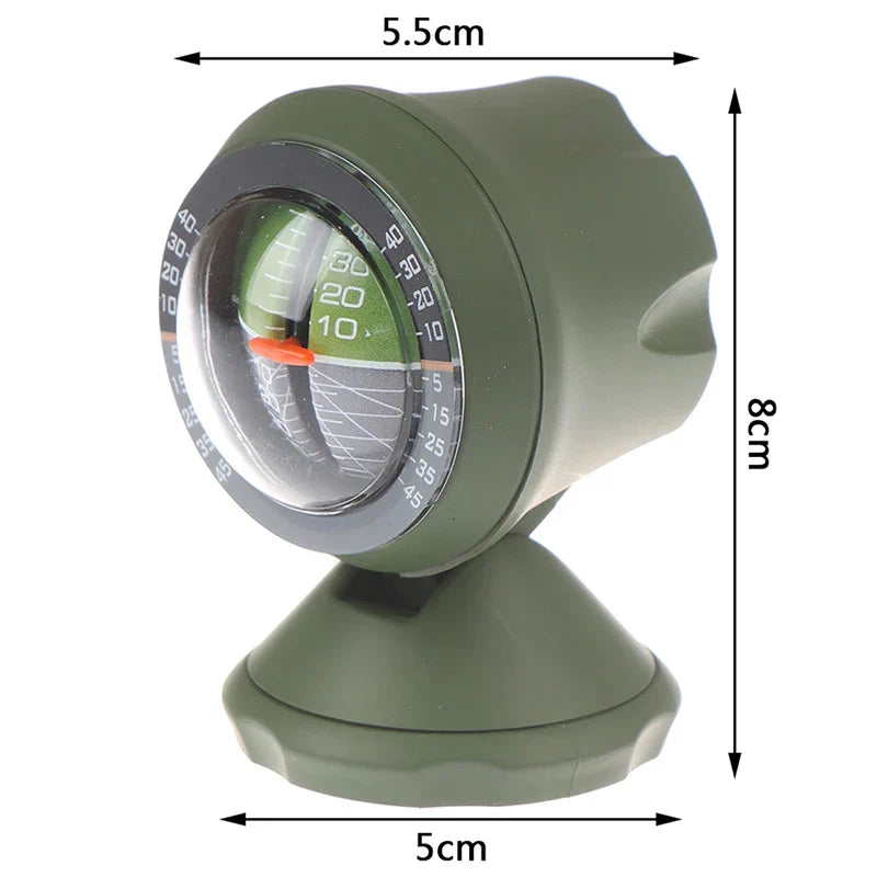 Outdoor 2019 Multifunction Car Inclinometer Angle Slope Meter