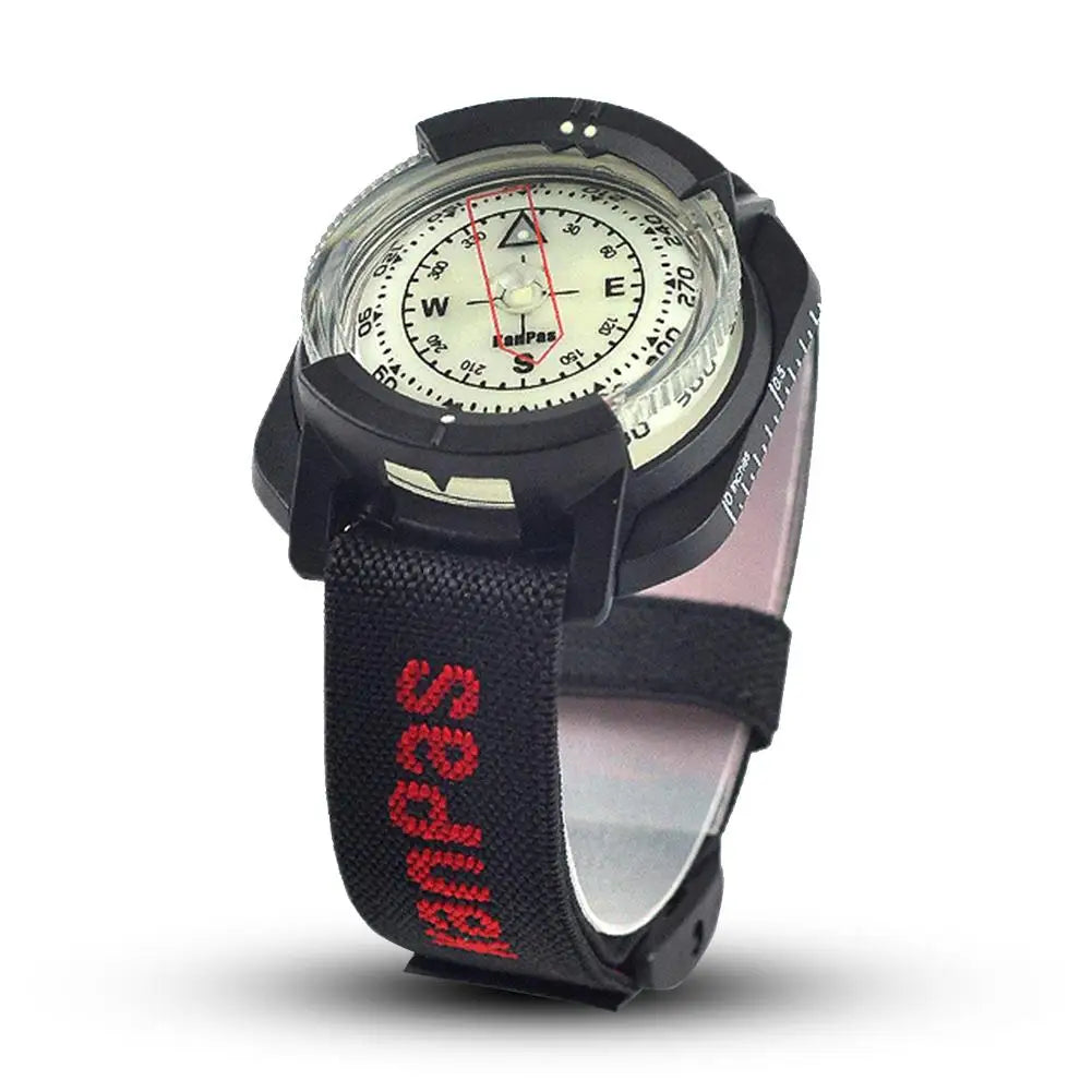 Outdoor Compass Professional 60M /197Ft Diving Compass Waterproof