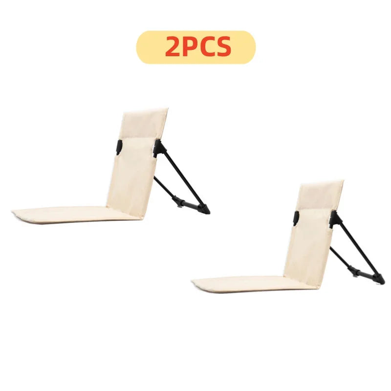 Outdoor Foldable Camping Chair Garden Park Single Lazy