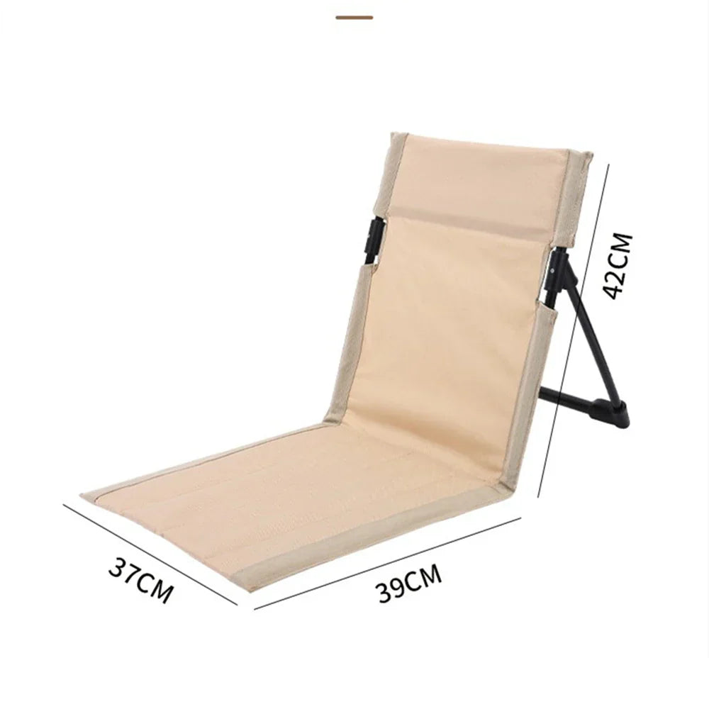 Outdoor Foldable Camping Chair Garden Park Single Lazy