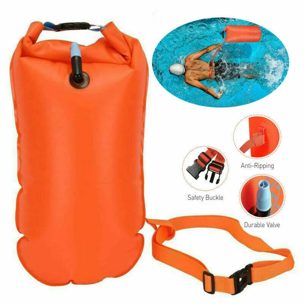 Outdoor Safety Swimming Buoy Multifunction Swim Float Bag