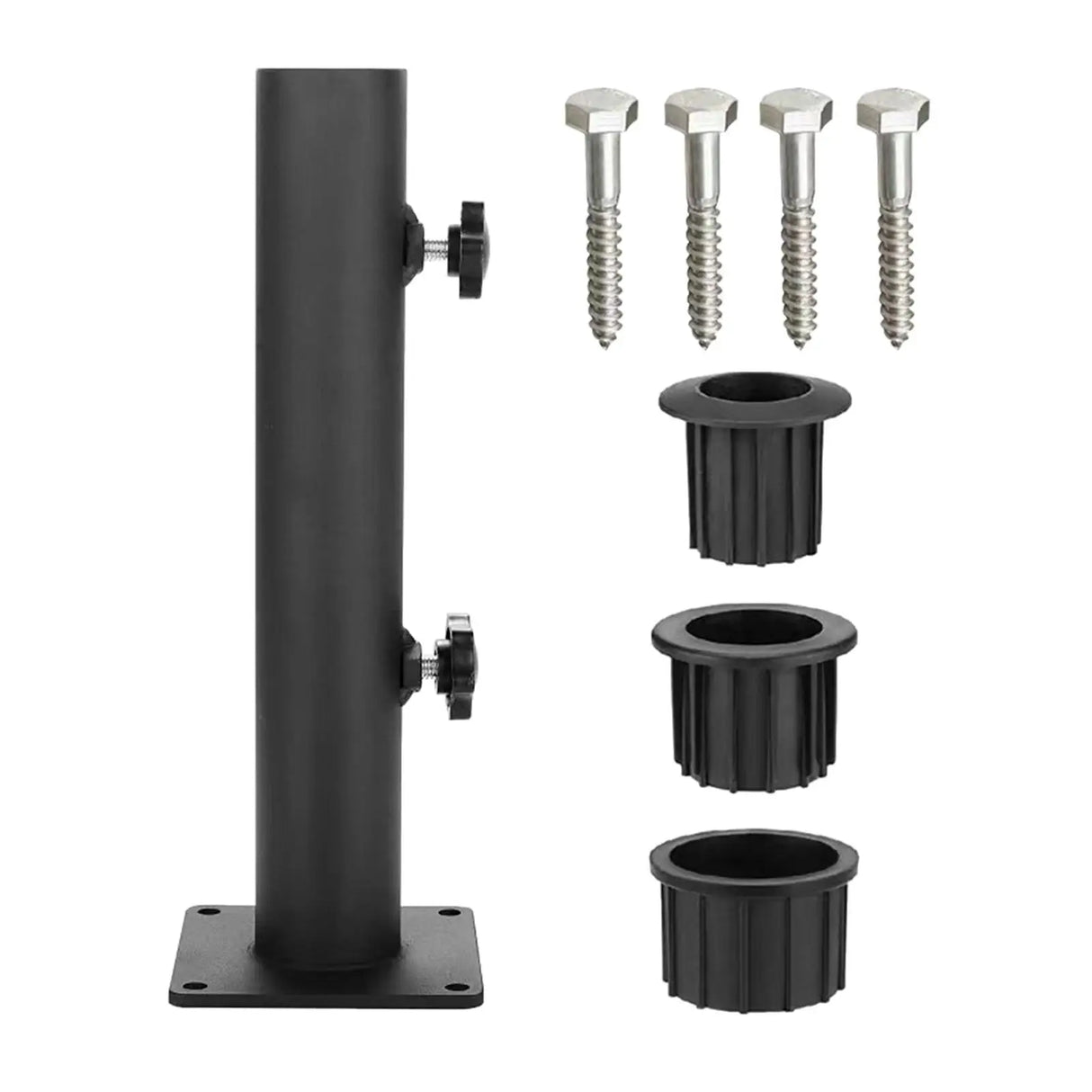 Outdoor Umbrella Base Stand Rustproof Fits 32mm/38mm/ 48mm