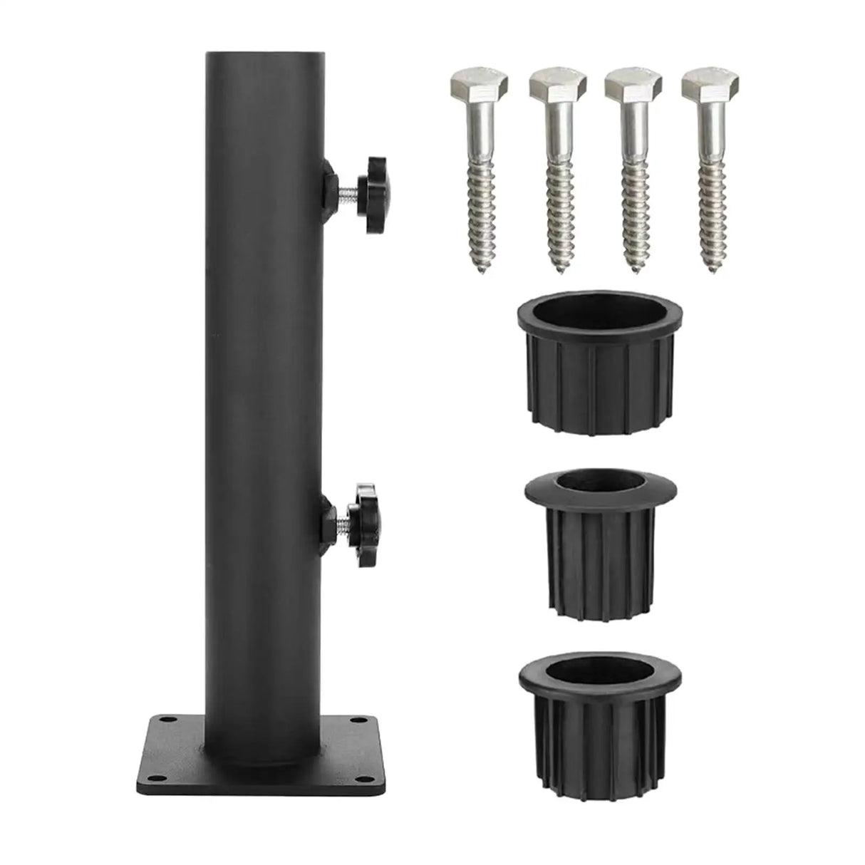 Outdoor Umbrella Base Stand Rustproof Fits 32mm/38mm/ 48mm
