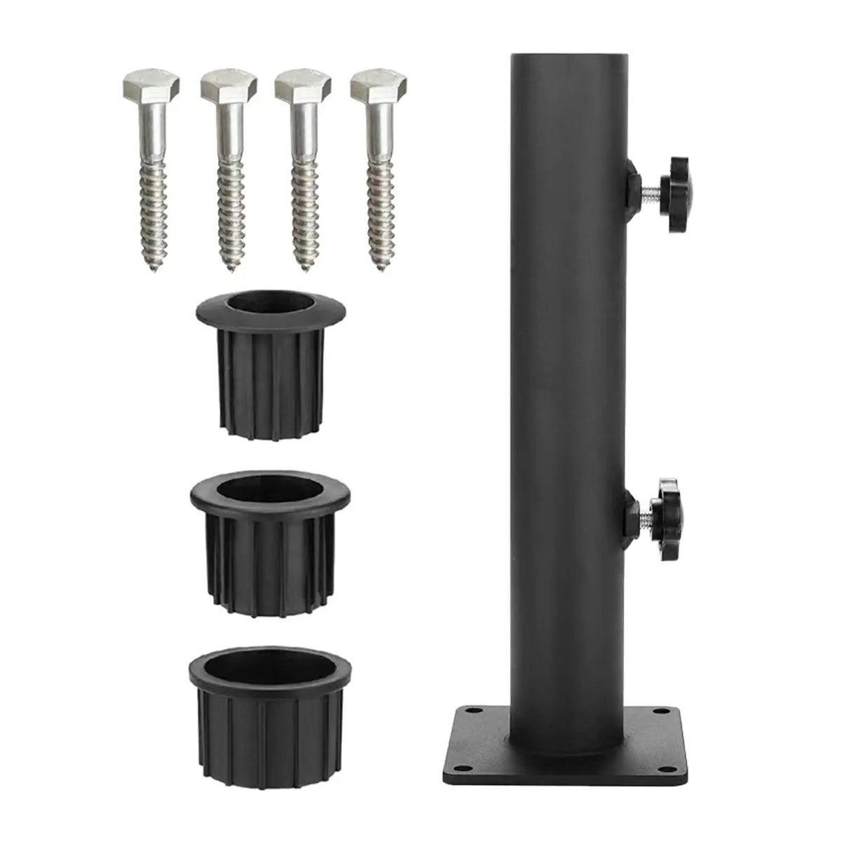 Outdoor Umbrella Base Stand Rustproof Fits 32mm/38mm/ 48mm