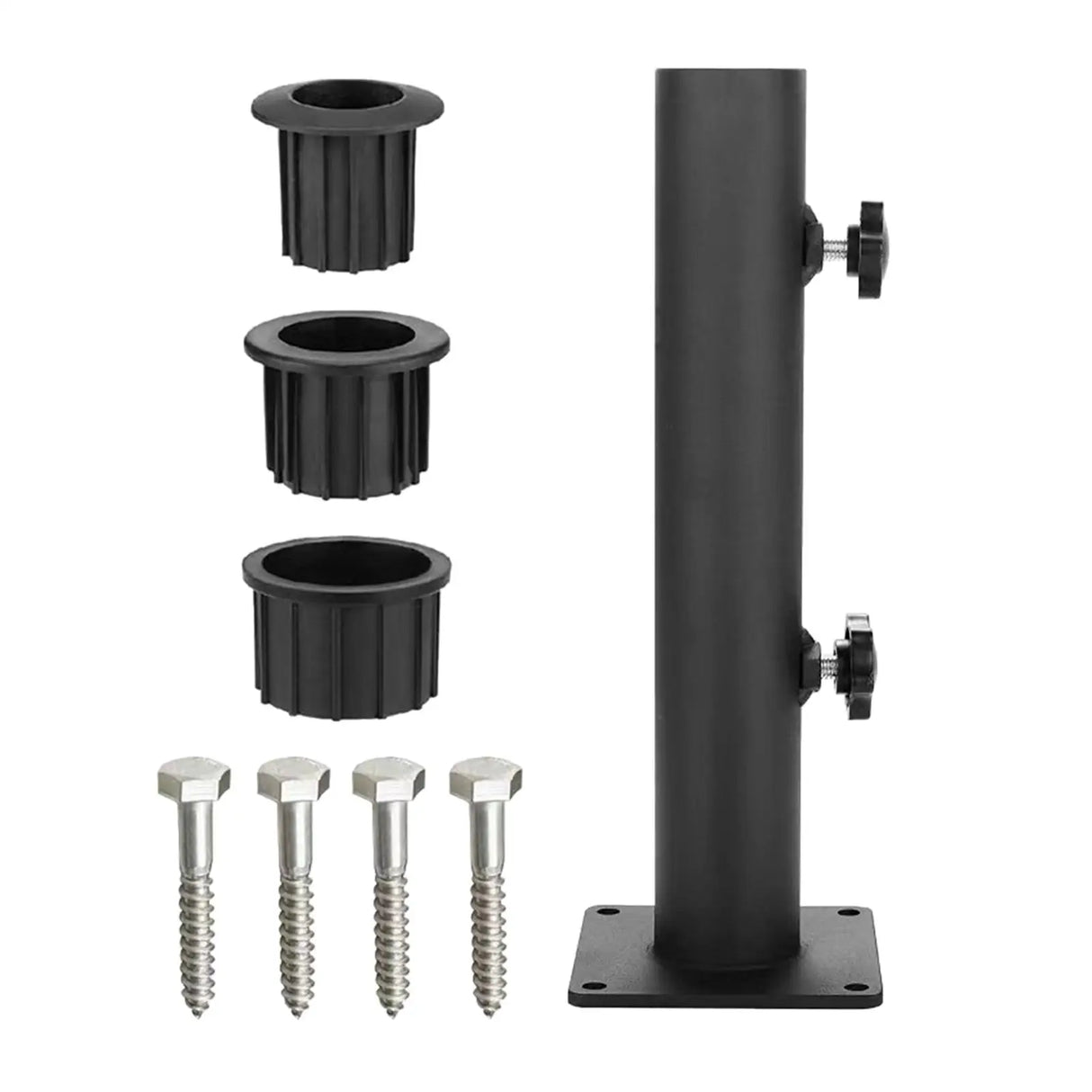Outdoor Umbrella Base Stand Rustproof Fits 32mm/38mm/ 48mm
