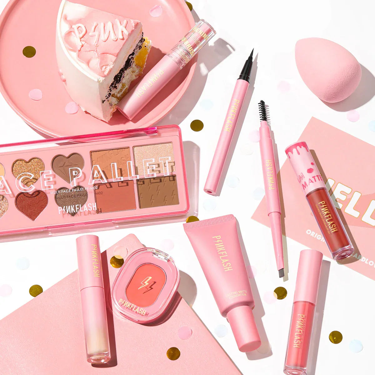 PINKFLASH 1 Anniversary Full Face Makeup Sets Liquid