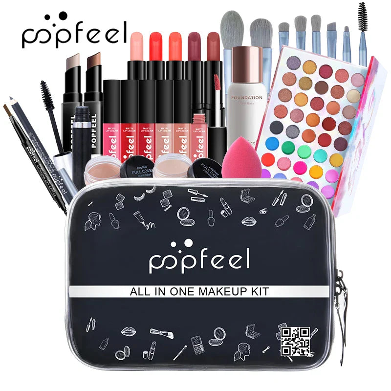 POPFEEL 8-29PCS Makeup Kit Full Professional Makeup Products