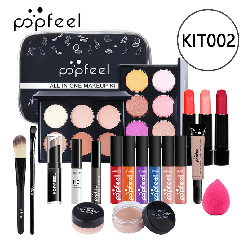 POPFEEL Makeup Full Kit Female Make Up Set