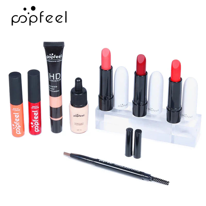POPFEEL Makeup Kit ALL IN ONE Full Facial