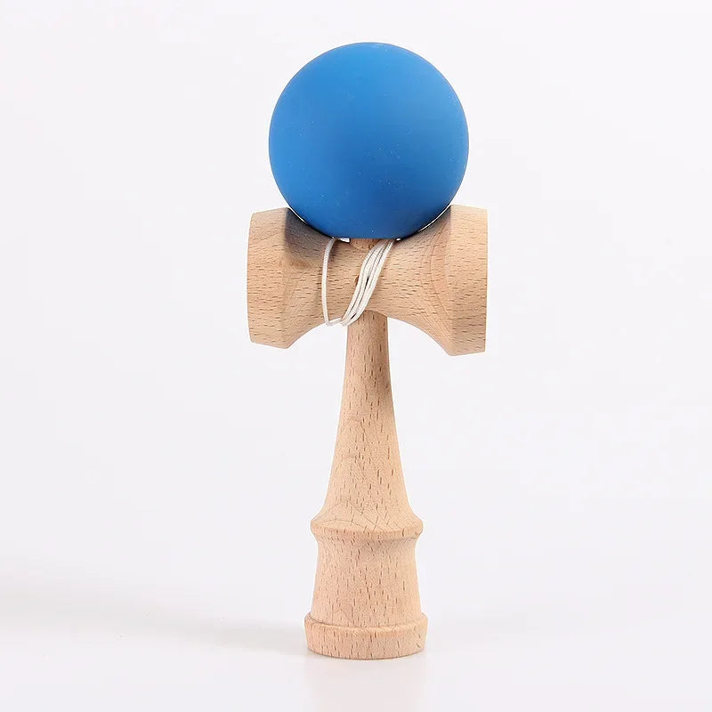 Painted Wood Kendama Toy Outdoor Fitness Balls Train
