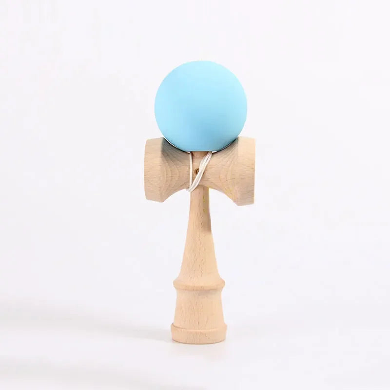 Painted Wood Kendama Toy Outdoor Fitness Balls Train
