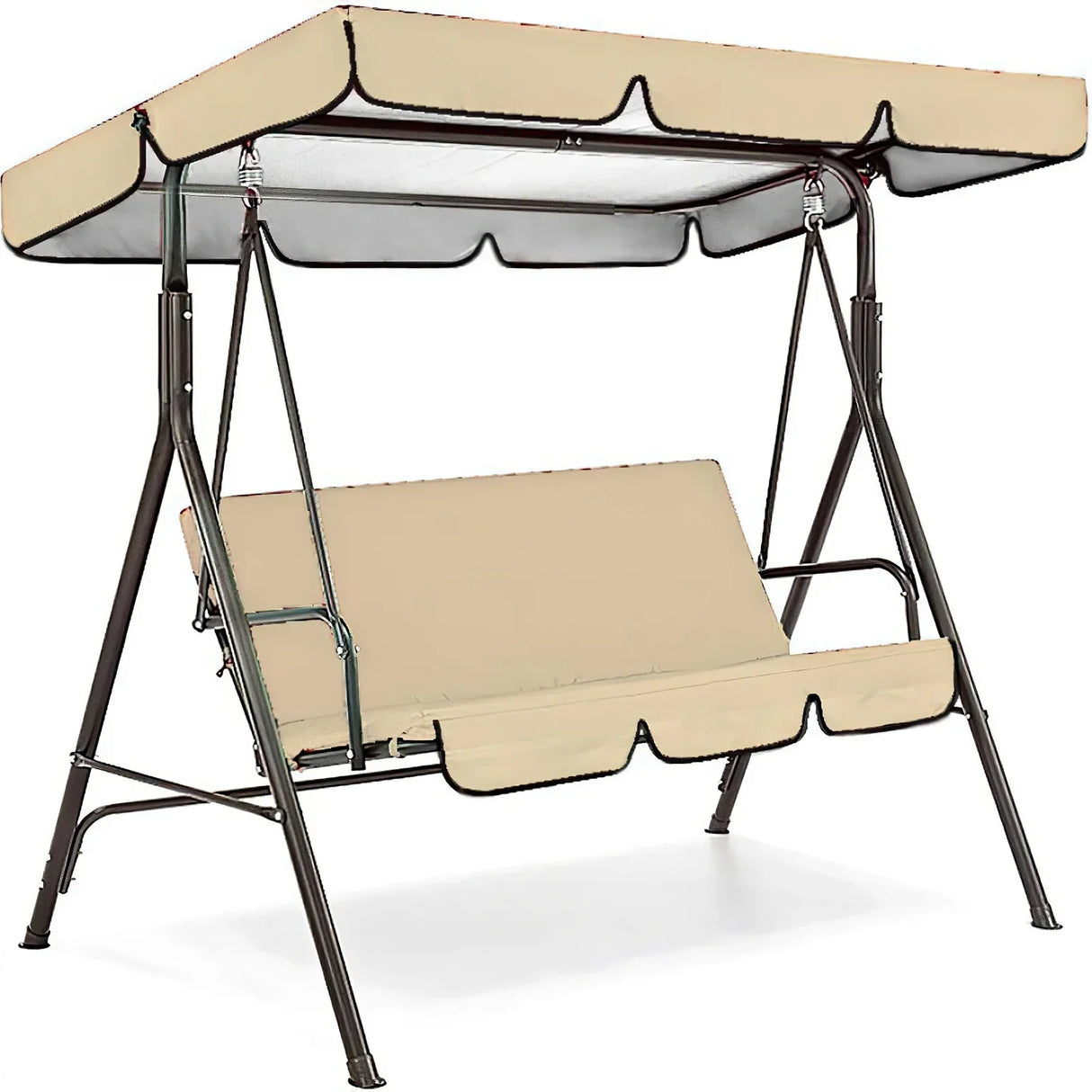 Patio Swing Canopy Replacement Dustproof Outdoor Garden Furniture