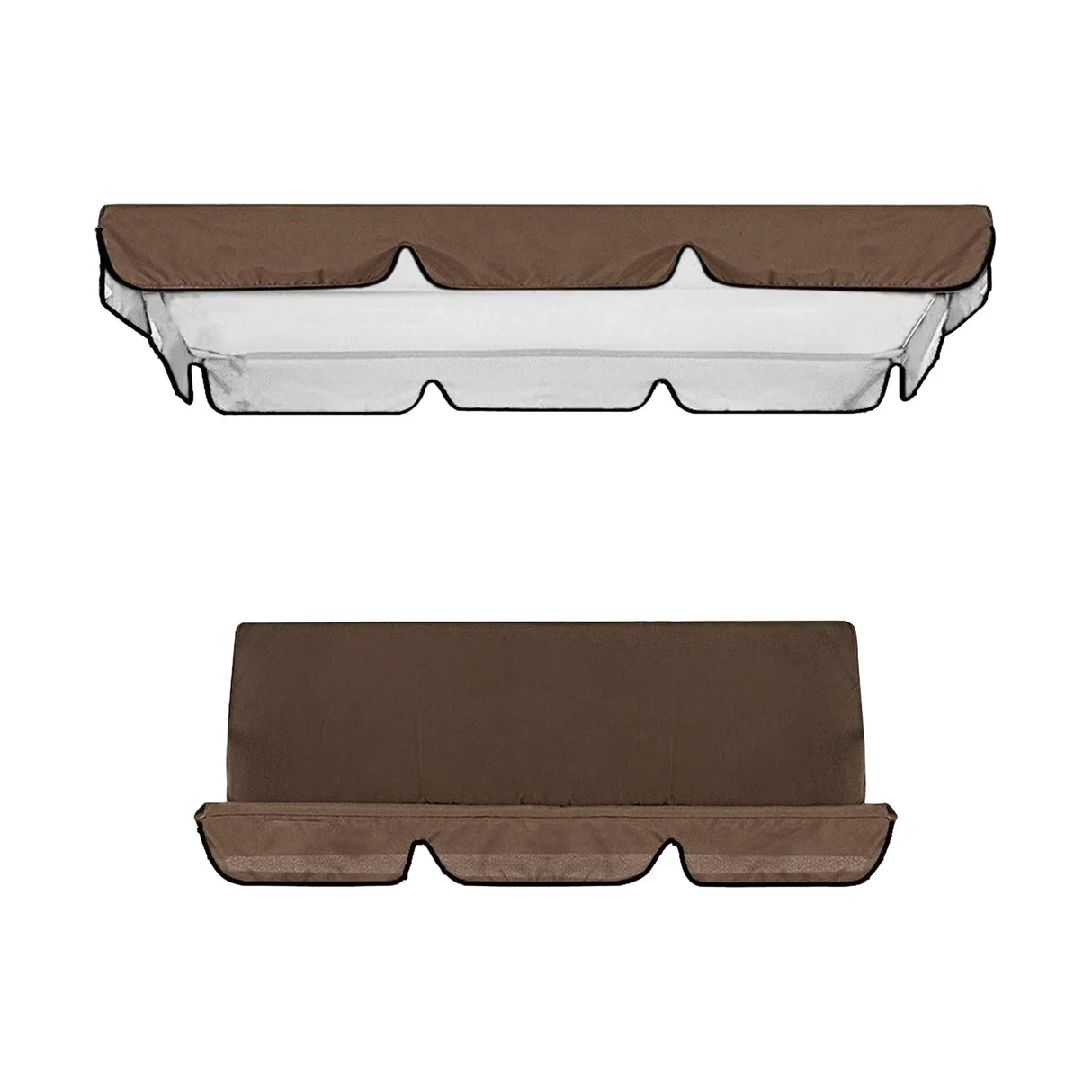 Patio Swing Canopy Replacement Dustproof Outdoor Garden Furniture