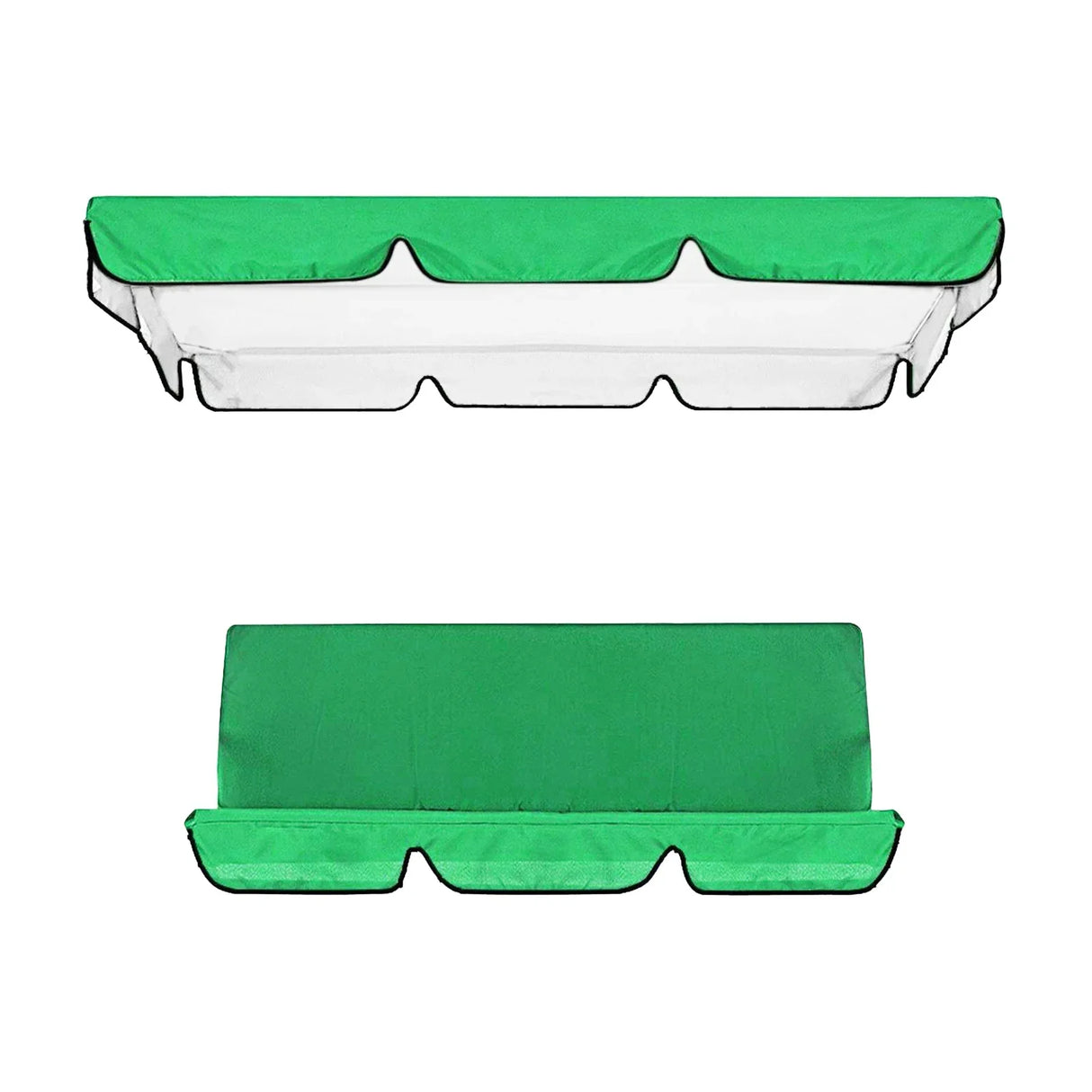 Patio Swing Canopy Replacement Dustproof Outdoor Garden Furniture