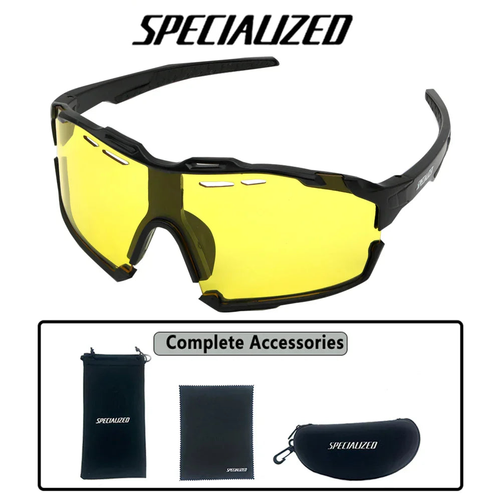 Photochromic Sunglasses Men's Women Sports Cycling Glasses Road