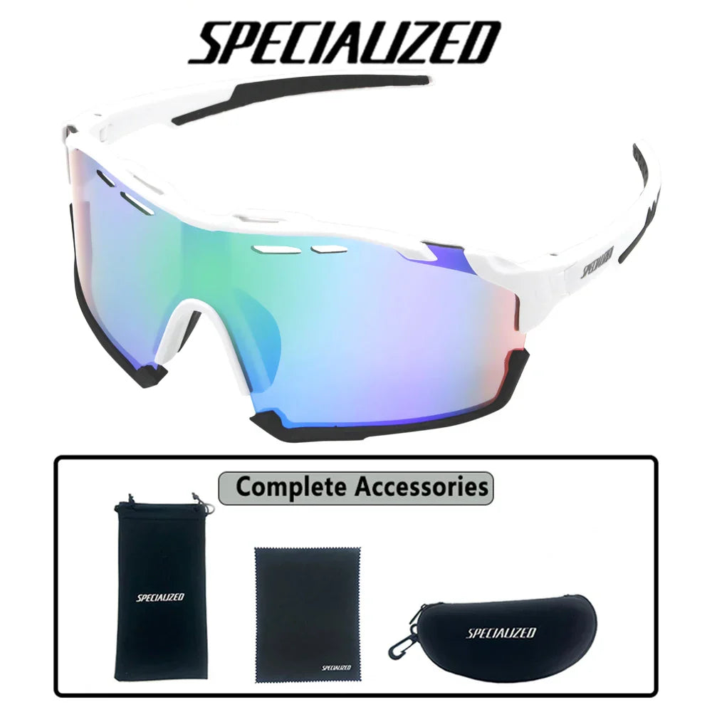 Photochromic Sunglasses Men's Women Sports Cycling Glasses Road