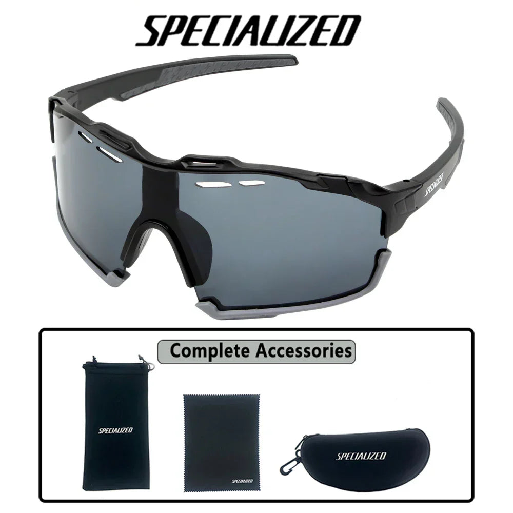 Photochromic Sunglasses Men's Women Sports Cycling Glasses Road
