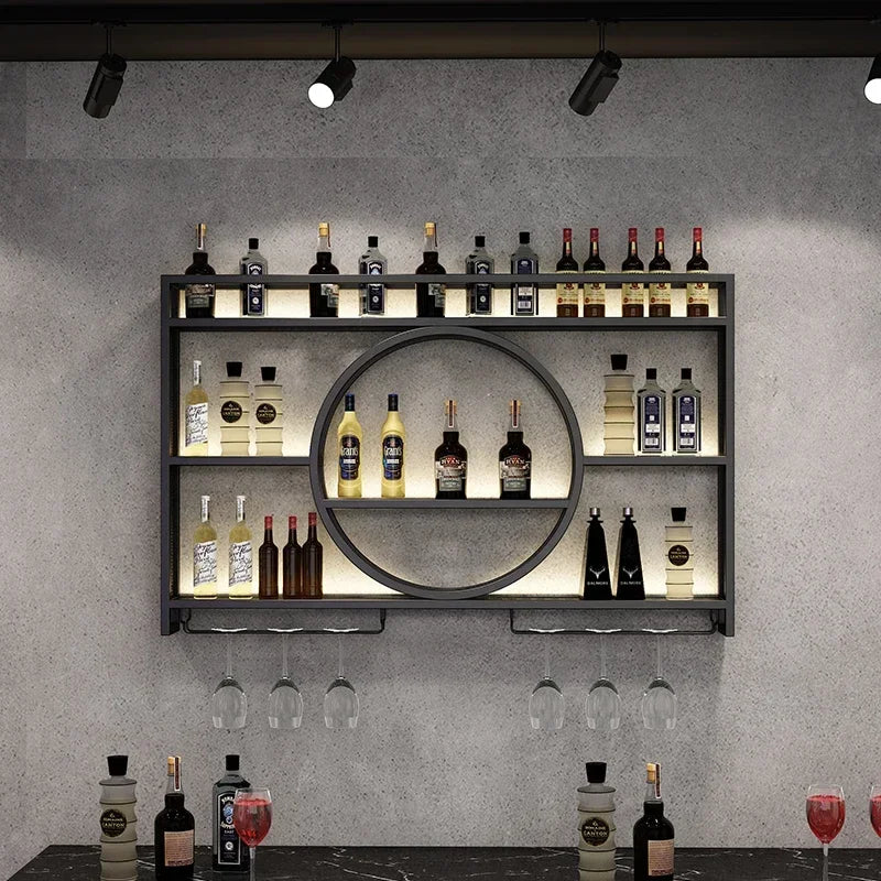 Plane Display Wine Rack Free Standing Modern Wall