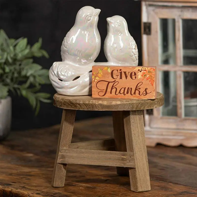 Plant Stand Wooden Planter Pot Trays Green Plants