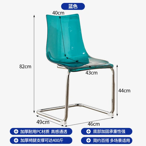 Plastic Kitchen Dining Chairs Stool Ergonomic Conference Tables